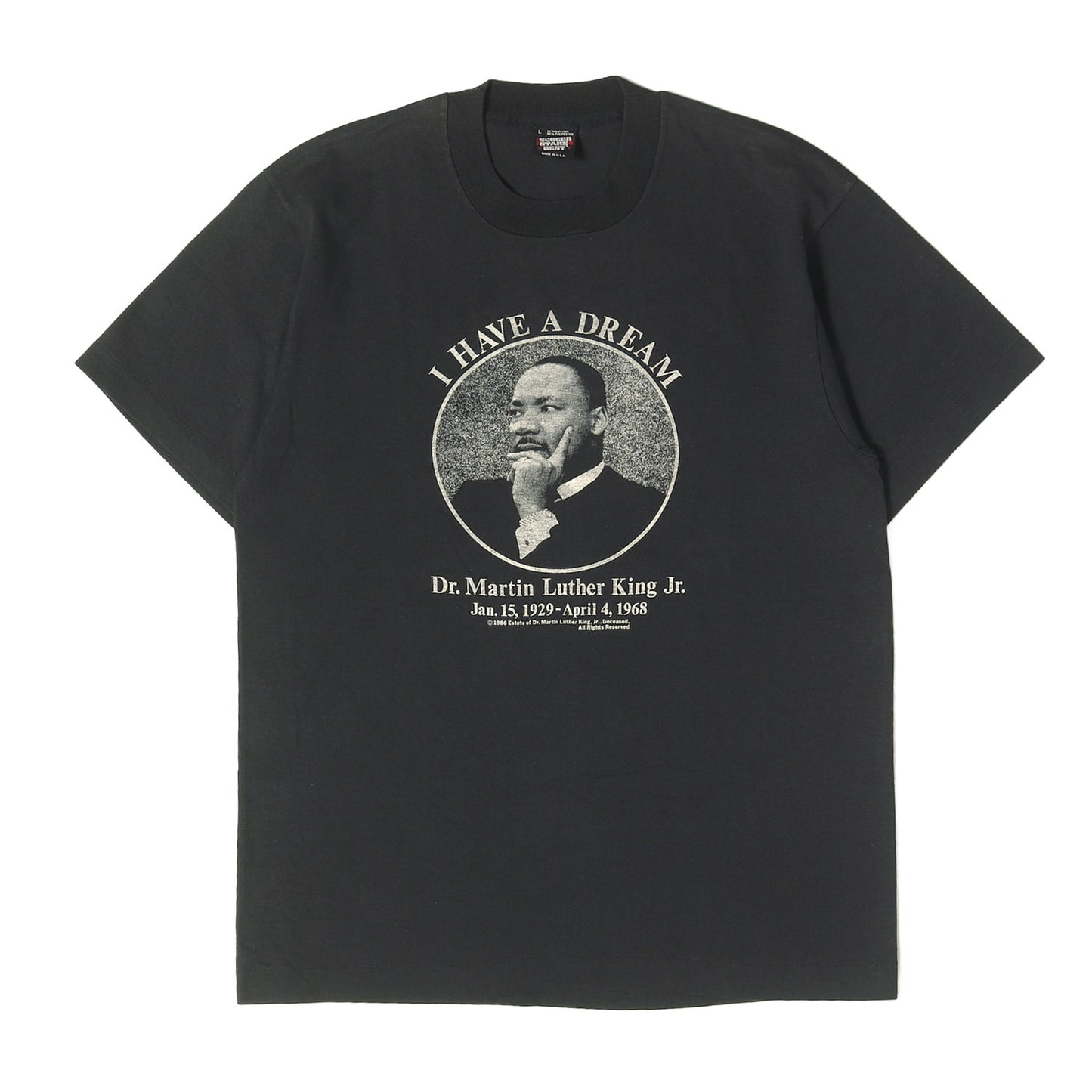 90s マーティン・ルーサー・キング牧師 I HAVE A DREAM Tシャツ / USA製 SCREEN STARS