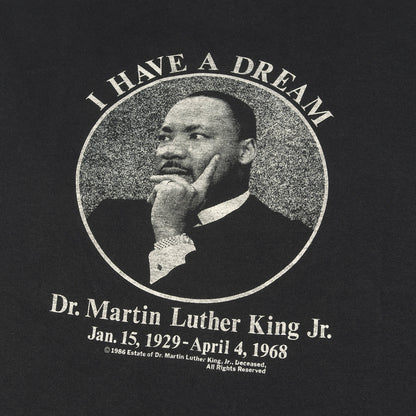 90s マーティン・ルーサー・キング牧師 I HAVE A DREAM Tシャツ / USA製 SCREEN STARS