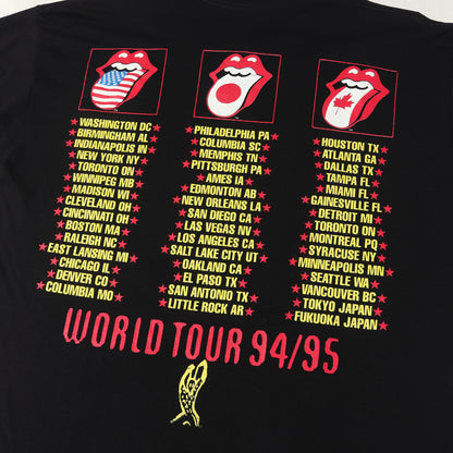 90s The Rolling Stones Voodoo Lounge Tour 94-95 ローリングストーンズ Tシャツ / USA製 BROCKUM
