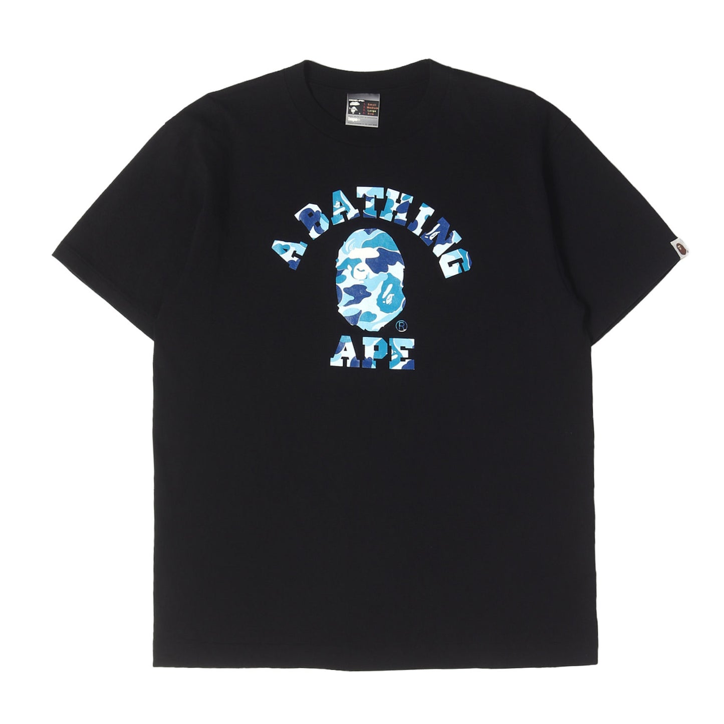 00s ABCカモ 猿顔 カレッジロゴ Tシャツ