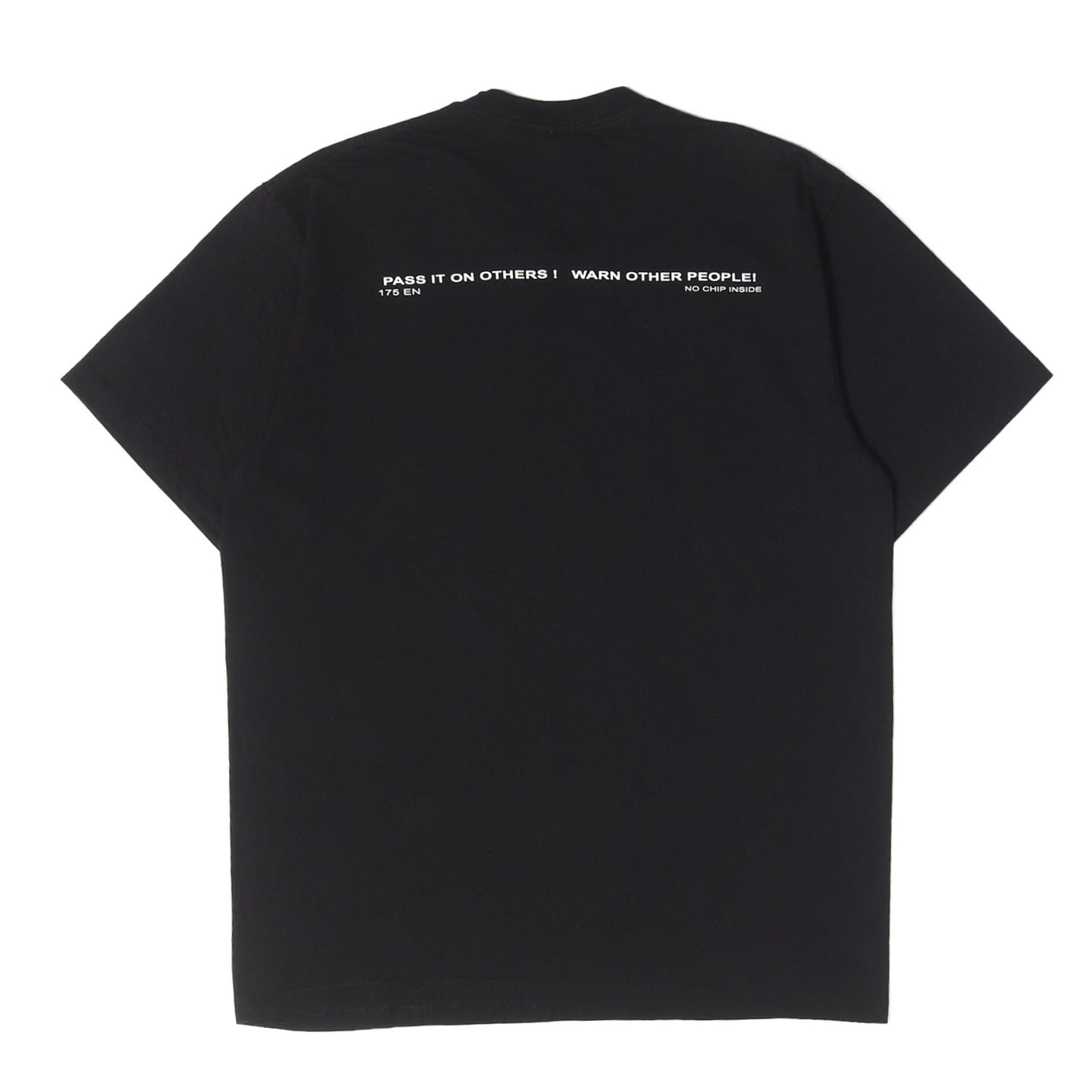 22AW オーバルロゴ Tシャツ(Warning Tee)