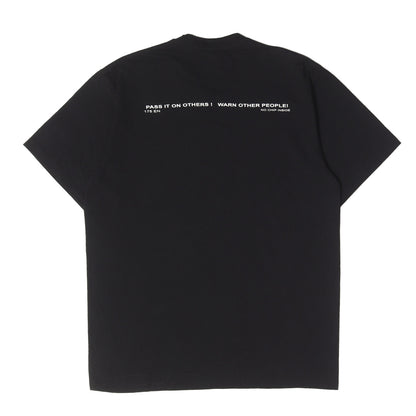 22AW オーバルロゴ Tシャツ(Warning Tee)