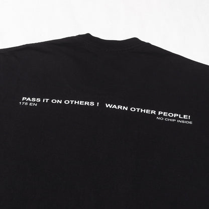 22AW オーバルロゴ Tシャツ(Warning Tee)