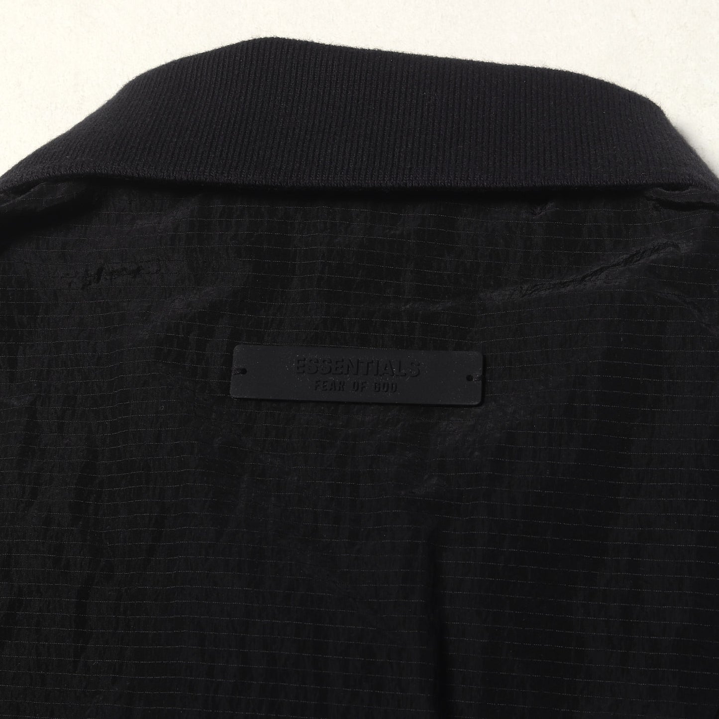 FOG ESSENTIALS オーバーサイズ リップストップナイロン ポロシャツ(Ripstop Nylon Polo)