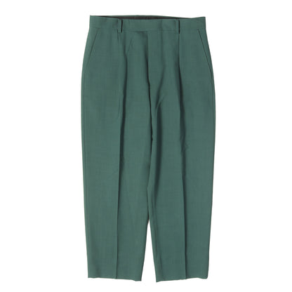 ×DORMEUIL プリーツ ウール スラックスパンツ(PLEATED TROUSERS)
