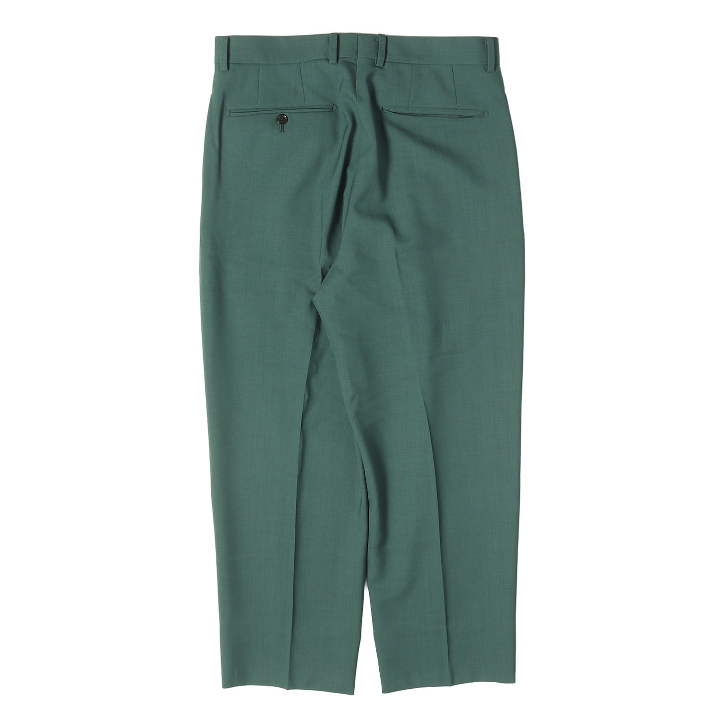 ×DORMEUIL プリーツ ウール スラックスパンツ(PLEATED TROUSERS)