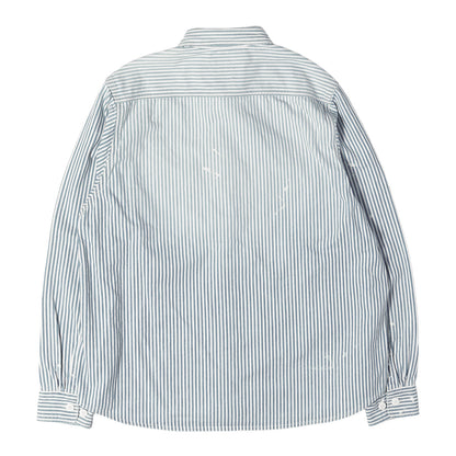 26SS I.C.T ペンキ加工 ヒッコリー ワークシャツ(LARRIKAN HICKORY L/S CRASH)