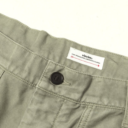 22SS F.I.L限定 アルダ コットンサテン ベイカーパンツ(ALDA PANTS)
