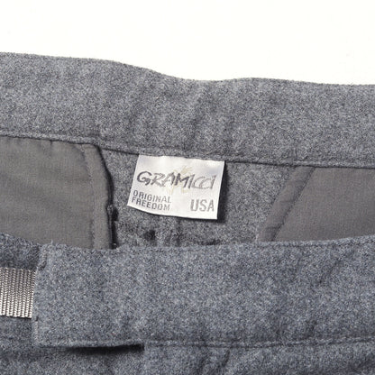 21AW ×GRAMICCI ウール ワイド イージーパンツ(WOOL DARTED PANTS)
