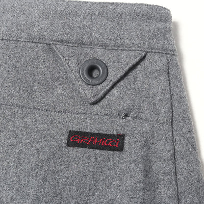 21AW ×GRAMICCI ウール ワイド イージーパンツ(WOOL DARTED PANTS)