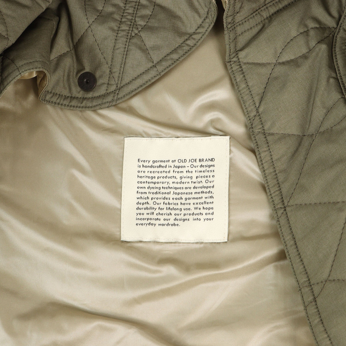 キルティング ハンティング ライナー シャツジャケット(QUILTED HUNTING LINER SHIRTS)