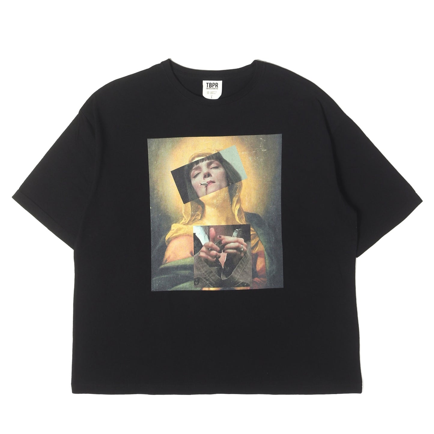 20SS ×高岡周策 マリアコラージュ オーバーサイズ Tシャツ(MARIA FICTION)