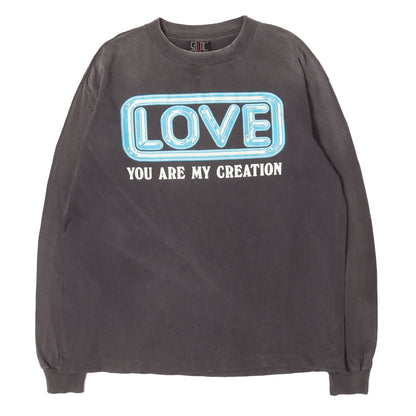 24AW ヴィンテージ加工 ロングスリーブ Tシャツ(LS TEE/LOVE)