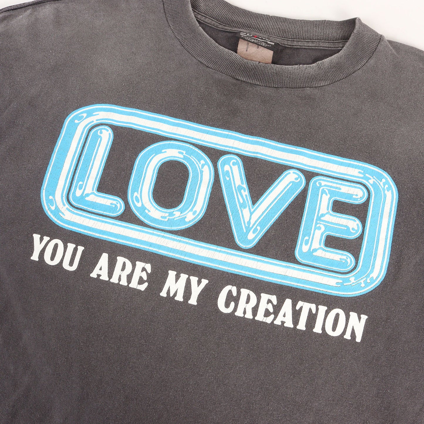 24AW ヴィンテージ加工 ロングスリーブ Tシャツ(LS TEE/LOVE)
