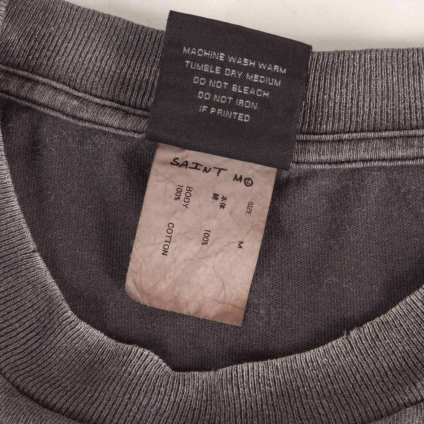 24AW ヴィンテージ加工 ロングスリーブ Tシャツ(LS TEE/LOVE)