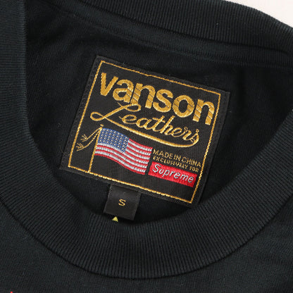 26SS ×vanson メッシュコンビ ロングスリーブ Tシャツ(L/S Top)