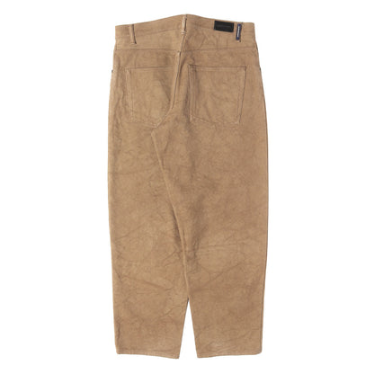 21AW ワッシャー加工 キャンバス ワイド パンツ(1995 CANVAS TROUSERS)