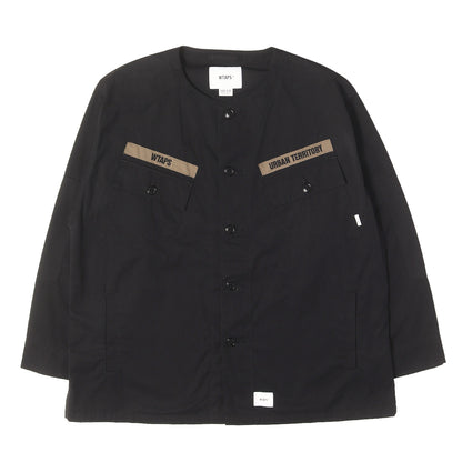20AW ノーカラー ミリタリー シャツジャケット(SCOUT / LS)