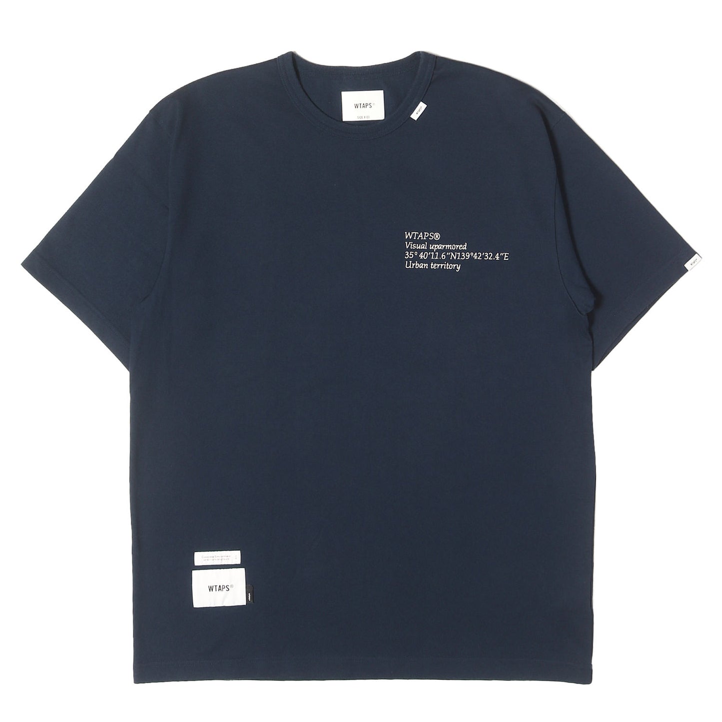 21SS ロゴ刺繍 ヘビー クルーネック Tシャツ(INSECT 03 / SS)