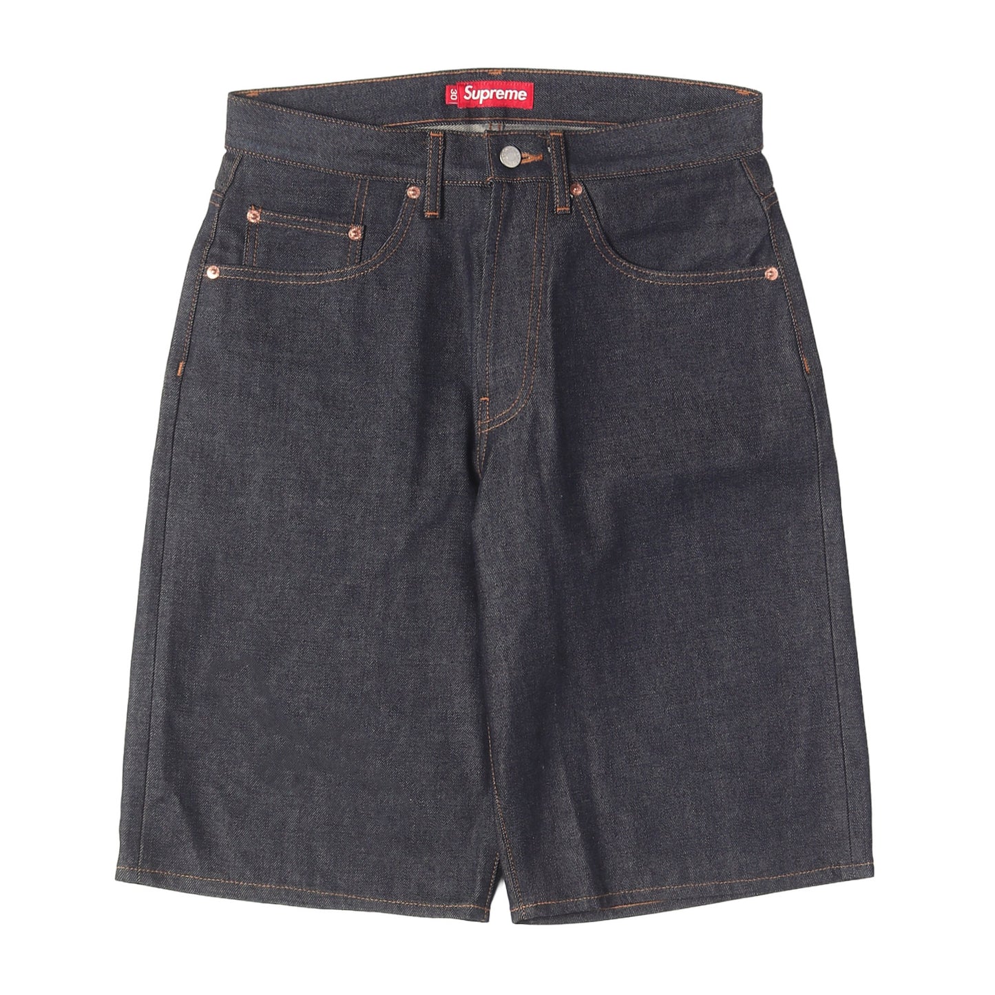 26SS リジッドデニム バギー ショーツ(Baggy Selvedge Denim Short)