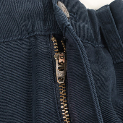 ツータック ワイド コットン チノパンツ (ETHAN PANT)