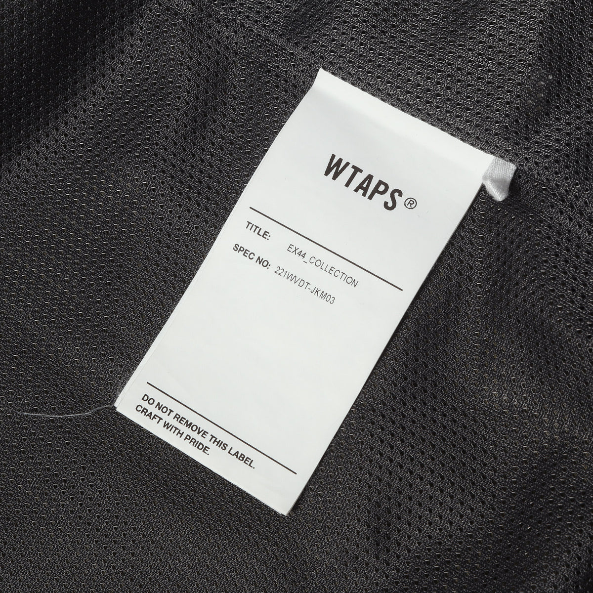 22SS ナイロンタッサー トラックジャケット(TRACK / JACKET / NYLON. TUSSAH)