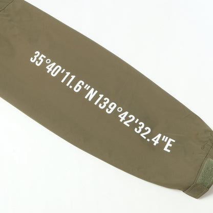 22SS ナイロンタッサー トラックジャケット(TRACK / JACKET / NYLON. TUSSAH)