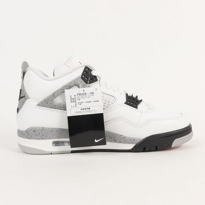 AIR JORDAN 4 RETRO WHITE CEMENT(2024年製 / FV5029-100)