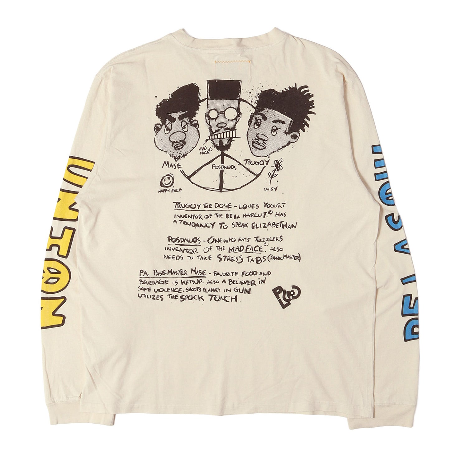 24AW ×De La Soul グラフィック ロングスリーブ Tシャツ(OUR STORY LS TEE)