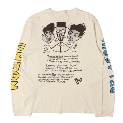 24AW ×De La Soul グラフィック ロングスリーブ Tシャツ(OUR STORY LS TEE)