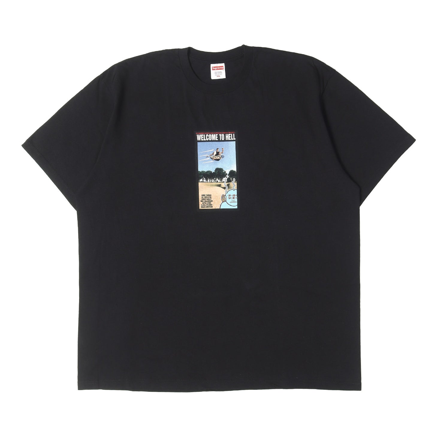 24SS ×Toy Machine スケーターフォト Tシャツ(Welcome To Hell Tee)