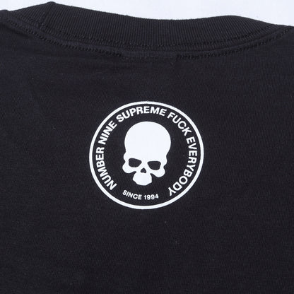 25AW ×NUMBER(N)INE ドクロ グラフィック Tシャツ(Manson Tee)