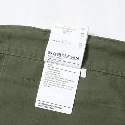 20SS リップストップ ミリタリー ショーツ(BUDS SHORTS)