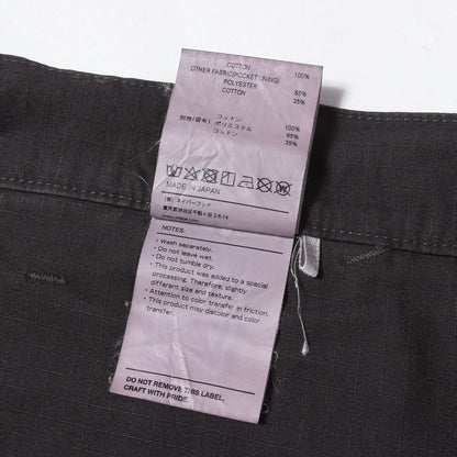 20SS リップストップ ミリタリー ショーツ(BUDS SHORTS)