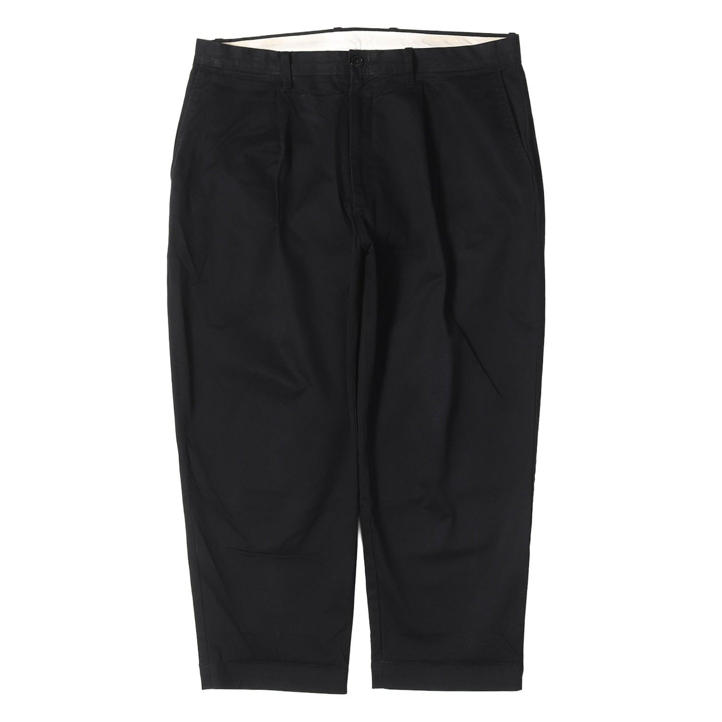 ストレッチツイル 1タック ワイド チノパンツ(TUCK / C-PANT)