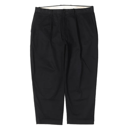 ストレッチツイル 1タック ワイド チノパンツ(TUCK / C-PANT)