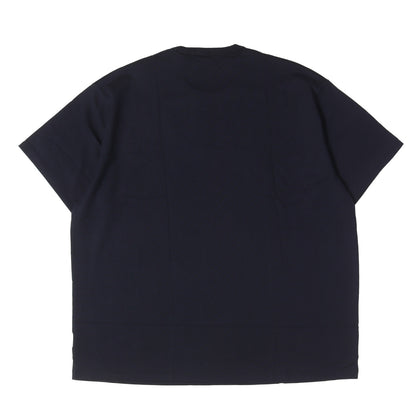[BEAMS別注] 23SS 右胸 ワンポイント刺繍 クルーネック Tシャツ