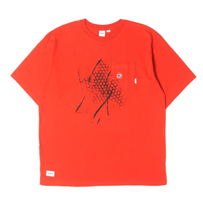 20AW ×VANS クロスボーン ヘビー ポケット Tシャツ