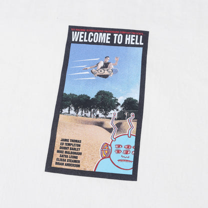 24SS ×Toy Machine スケーターフォト Tシャツ(Welcome To Hell Tee)