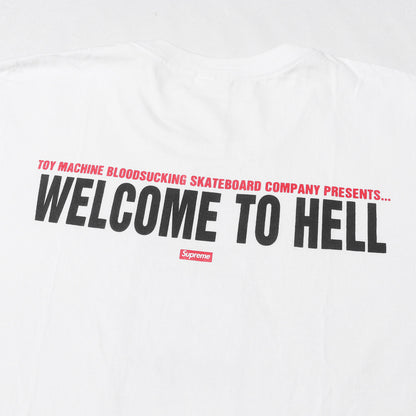 24SS ×Toy Machine スケーターフォト Tシャツ(Welcome To Hell Tee)