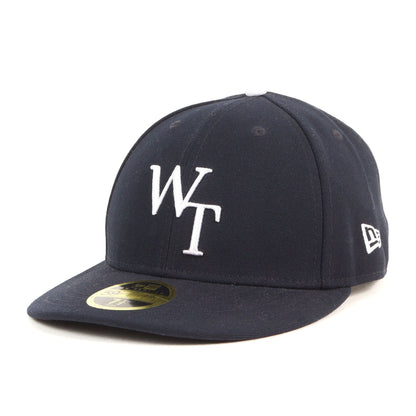 22AW ×NEW ERA WTロゴ刺繍 ベースボールキャップ(59FIFTY LOW PROFILE / CAP / POLY. TWILL)