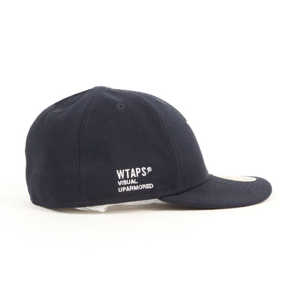22AW ×NEW ERA WTロゴ刺繍 ベースボールキャップ(59FIFTY LOW PROFILE / CAP / POLY. TWILL)