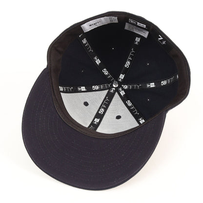 22AW ×NEW ERA WTロゴ刺繍 ベースボールキャップ(59FIFTY LOW PROFILE / CAP / POLY. TWILL)