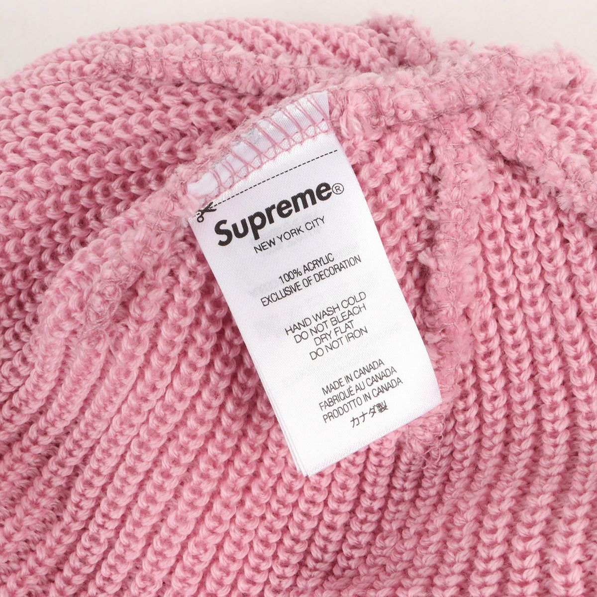 24AW スクリプトロゴ ルーズゲージ ビーニー(Loose Gauge Beanie)