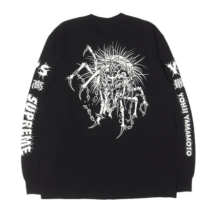 25AW ×Y's by Yohji Yamamoto スカル グラフィック ロングスリーブ Tシャツ(L/S Tee)