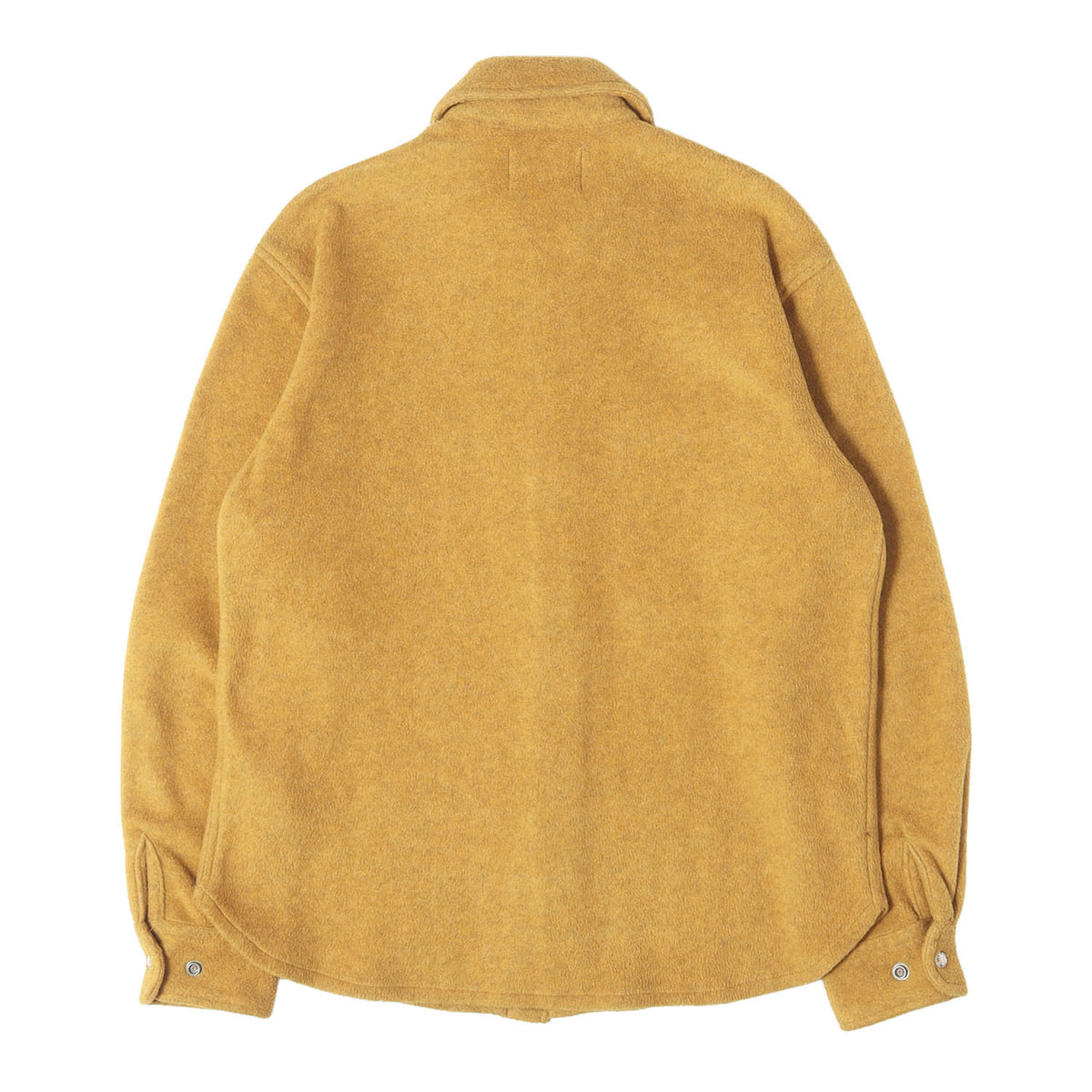 ロゴワッペン付き フリース シャツ(FLUFFY FLEECE L/S SHIRTS)