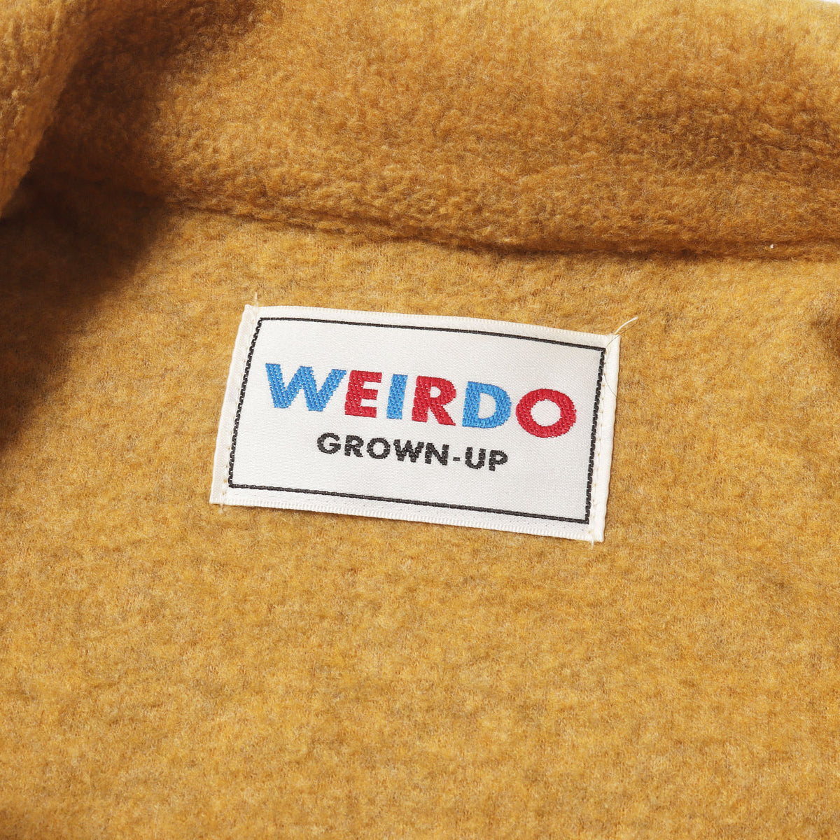 ロゴワッペン付き フリース シャツ(FLUFFY FLEECE L/S SHIRTS)