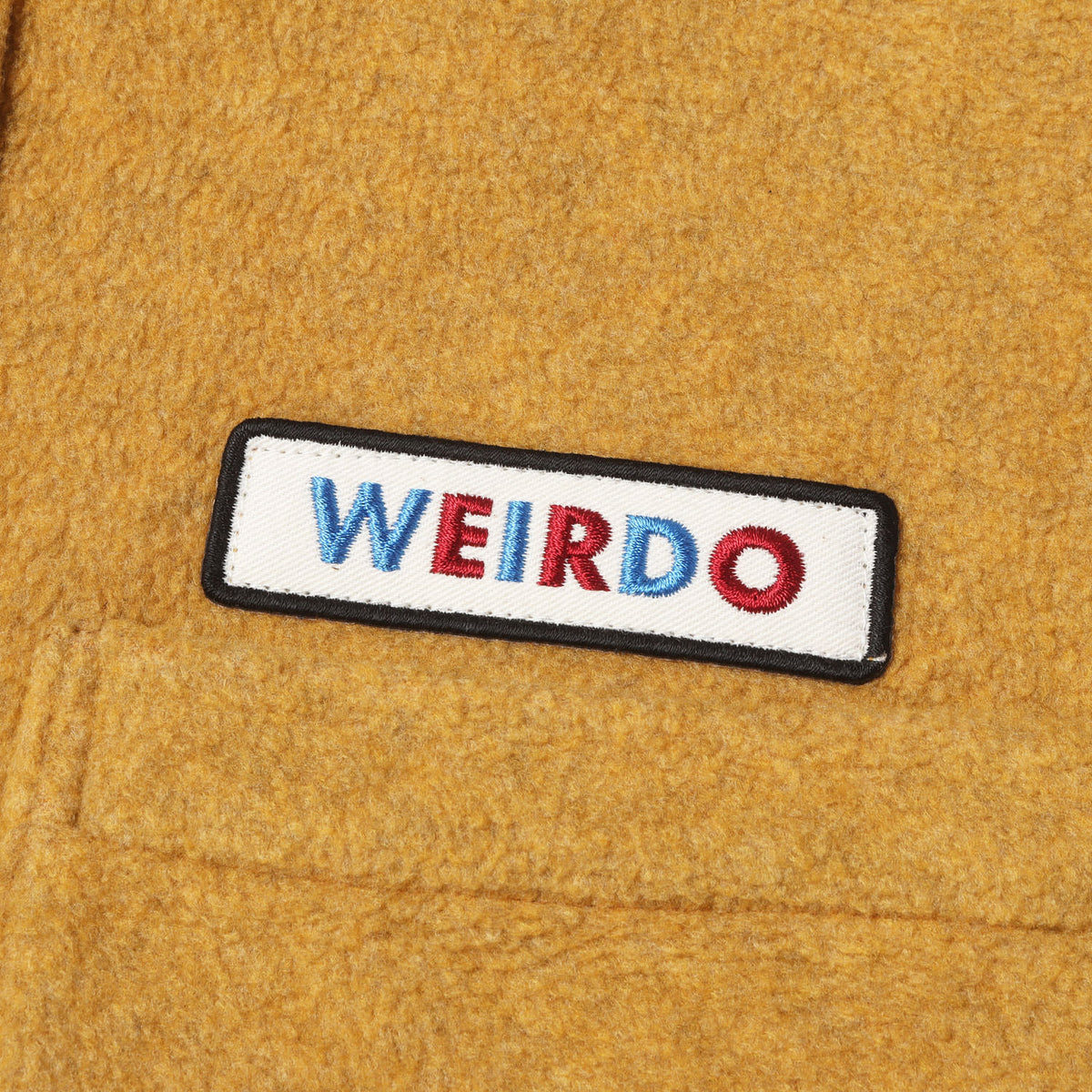 ロゴワッペン付き フリース シャツ(FLUFFY FLEECE L/S SHIRTS)