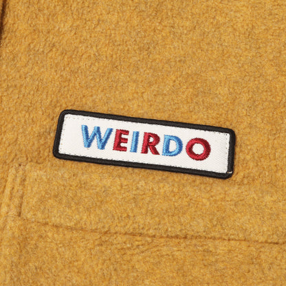 ロゴワッペン付き フリース シャツ(FLUFFY FLEECE L/S SHIRTS)