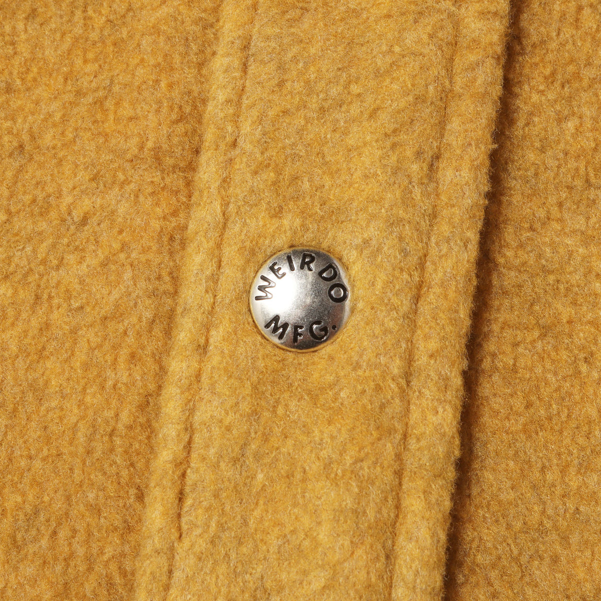 ロゴワッペン付き フリース シャツ(FLUFFY FLEECE L/S SHIRTS)